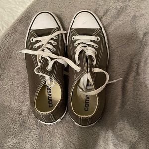 Army Green Converse - size